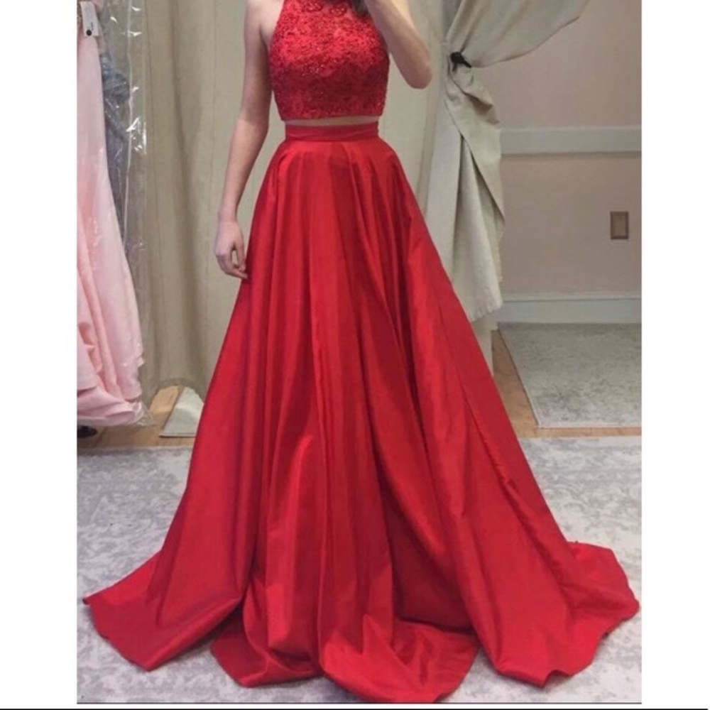 Two Piece Sherri Hill Prom Dress, Size 0